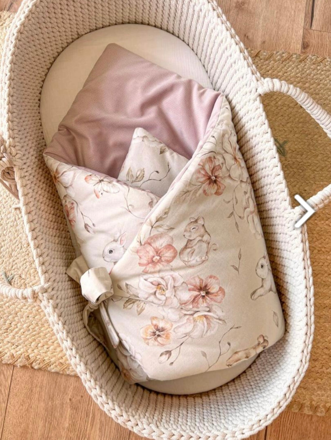 Wrap your baby in luxury with our Organic Cotton Swaddle Blanket. Made with 100% premium cotton, soft velvet lining & hypoallergenic fill.