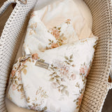 Wrap your baby in luxury with our Organic Cotton Swaddle Blanket. Made with 100% premium cotton, soft velvet lining & hypoallergenic fill.