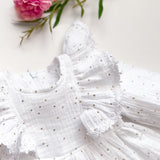 Dress your little one in our White Dream Dress. Soft, elegant, and perfect for special occasions or baby showers. White Dream Dress – Adorable Baby Outfit
