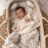 Wrap your baby in comfort with our Cotton & Minky Back Blanket. Soft, cozy, and perfect for naps, stroller rides, and everyday use.