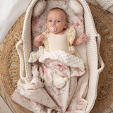 Wrap your baby in comfort with our Cotton & Minky Back Blanket. Soft, cozy, and perfect for naps, stroller rides, and everyday use.