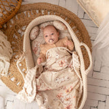 Wrap your baby in comfort with our Cotton & Minky Back Blanket. Soft, cozy, and perfect for naps, stroller rides, and everyday use.