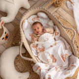 Wrap your baby in comfort with our Cotton & Minky Back Blanket. Soft, cozy, and perfect for naps, stroller rides, and everyday use.