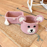 Discover the Teddy Bear Basket Set at CocoMi Boutique – adorable, soft, and perfect for organizing your baby’s essentials. Stylish, safe, and crafted with care for your little one.