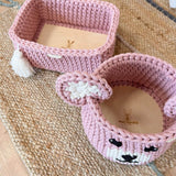 Discover the Teddy Bear Basket Set at CocoMi Boutique – adorable, soft, and perfect for organizing your baby’s essentials. Stylish, safe, and crafted with care for your little one.