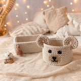 Discover the Teddy Bear Basket Set at CocoMi Boutique – adorable, soft, and perfect for organizing your baby’s essentials. Stylish, safe, and crafted with care for your little one.