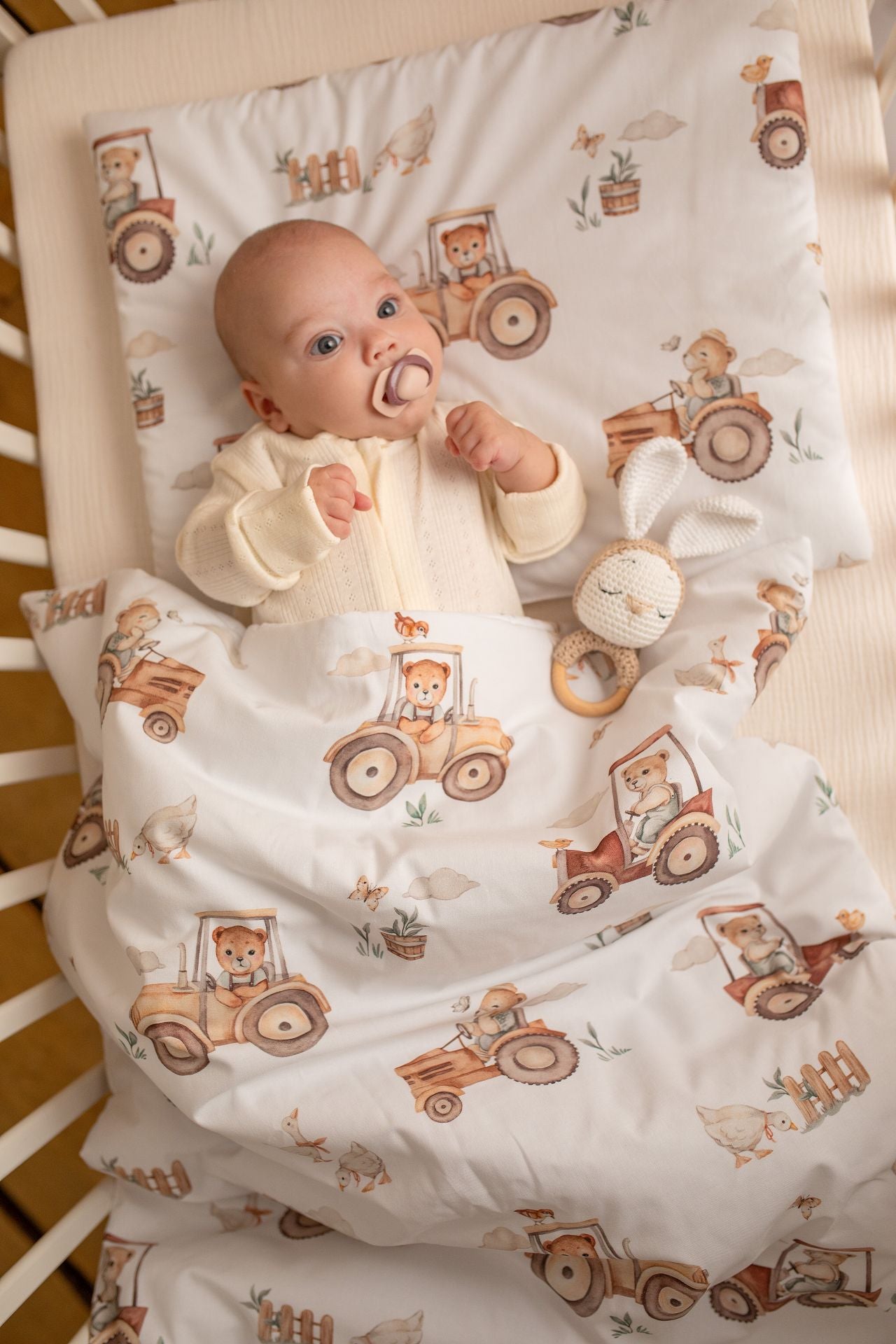 Discover our Cotton Bedding collection, designed for comfort and style. Soft, breathable, and perfect for a cozy sleep for your little one.