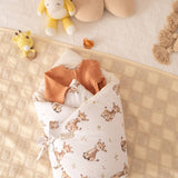 Wrap your baby in luxury with our Organic Cotton Swaddle Blanket. Made with 100% premium cotton, soft velvet lining & hypoallergenic fill.