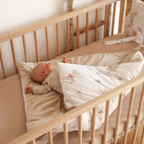 Wrap your baby in luxury with our Organic Cotton Swaddle Blanket. Made with 100% premium cotton, soft velvet lining & hypoallergenic fill.