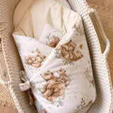 Wrap your baby in luxury with our Organic Cotton Swaddle Blanket. Made with 100% premium cotton, soft velvet lining & hypoallergenic fill.