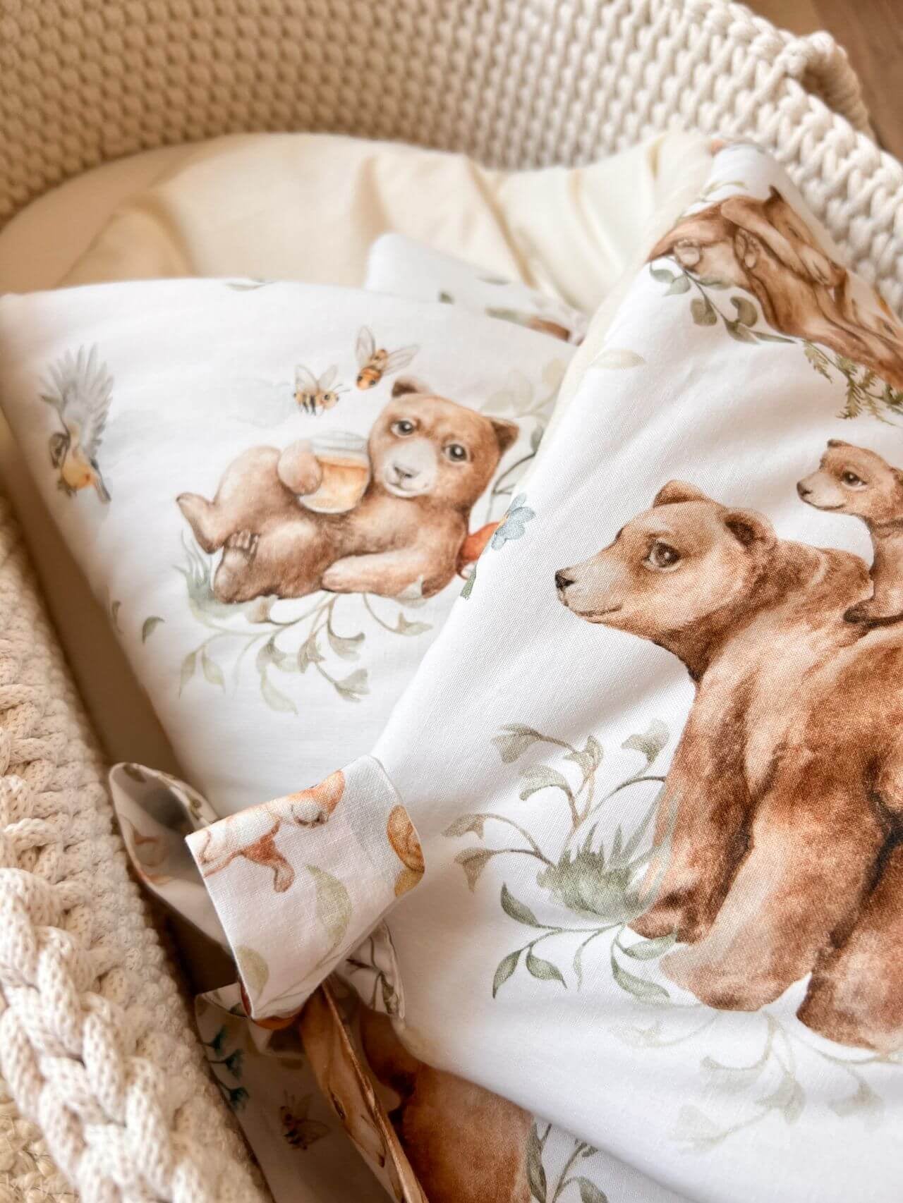 Wrap your baby in luxury with our Organic Cotton Swaddle Blanket. Made with 100% premium cotton, soft velvet lining & hypoallergenic fill.