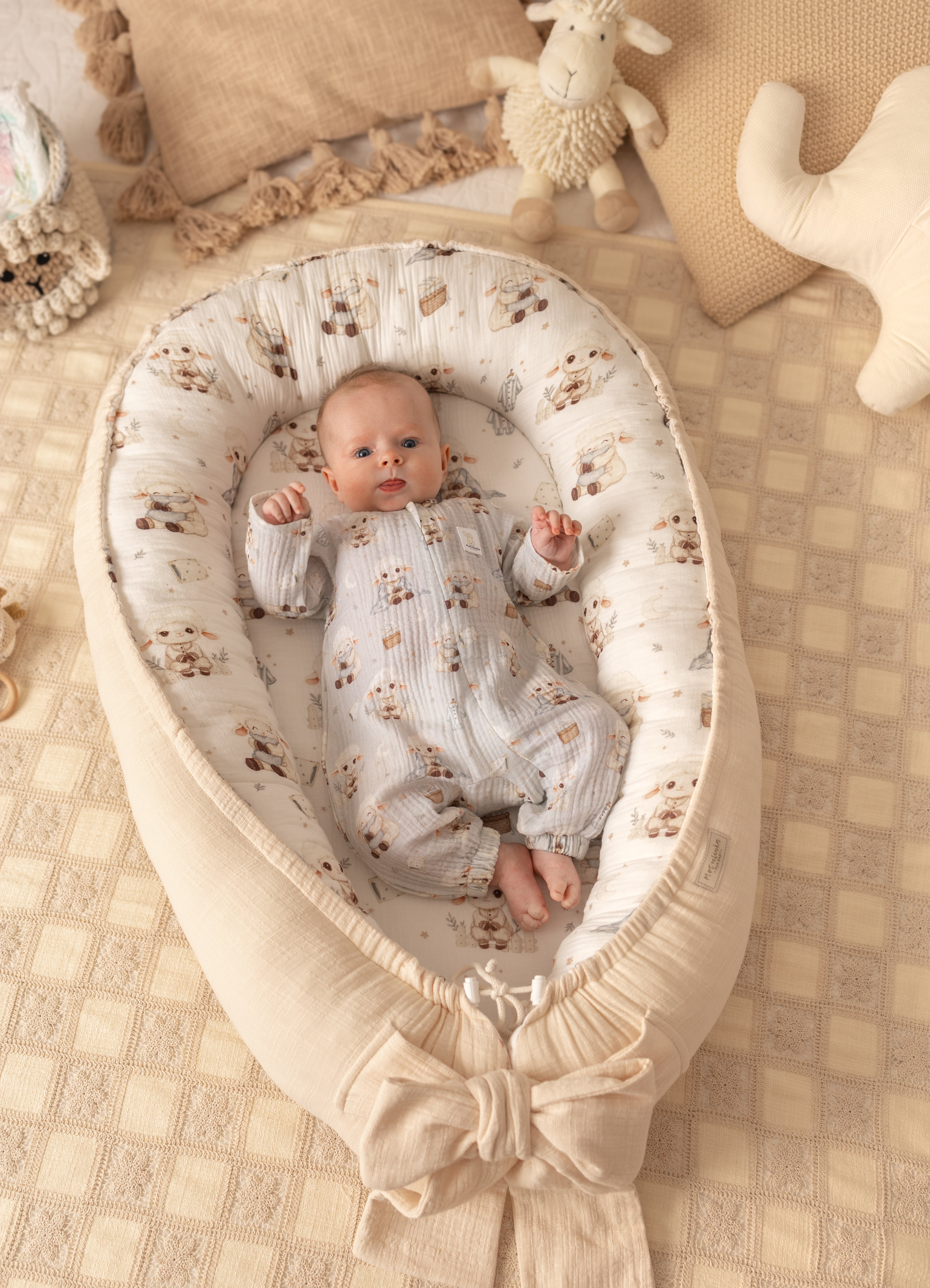 Give your baby a secure and comfy sleep with our Premium Baby Nest. Soft, portable, and safe—perfect for home, travel, or gifting.