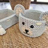 Discover the Teddy Bear Basket Set at CocoMi Boutique – adorable, soft, and perfect for organizing your baby’s essentials. Stylish, safe, and crafted with care for your little one.