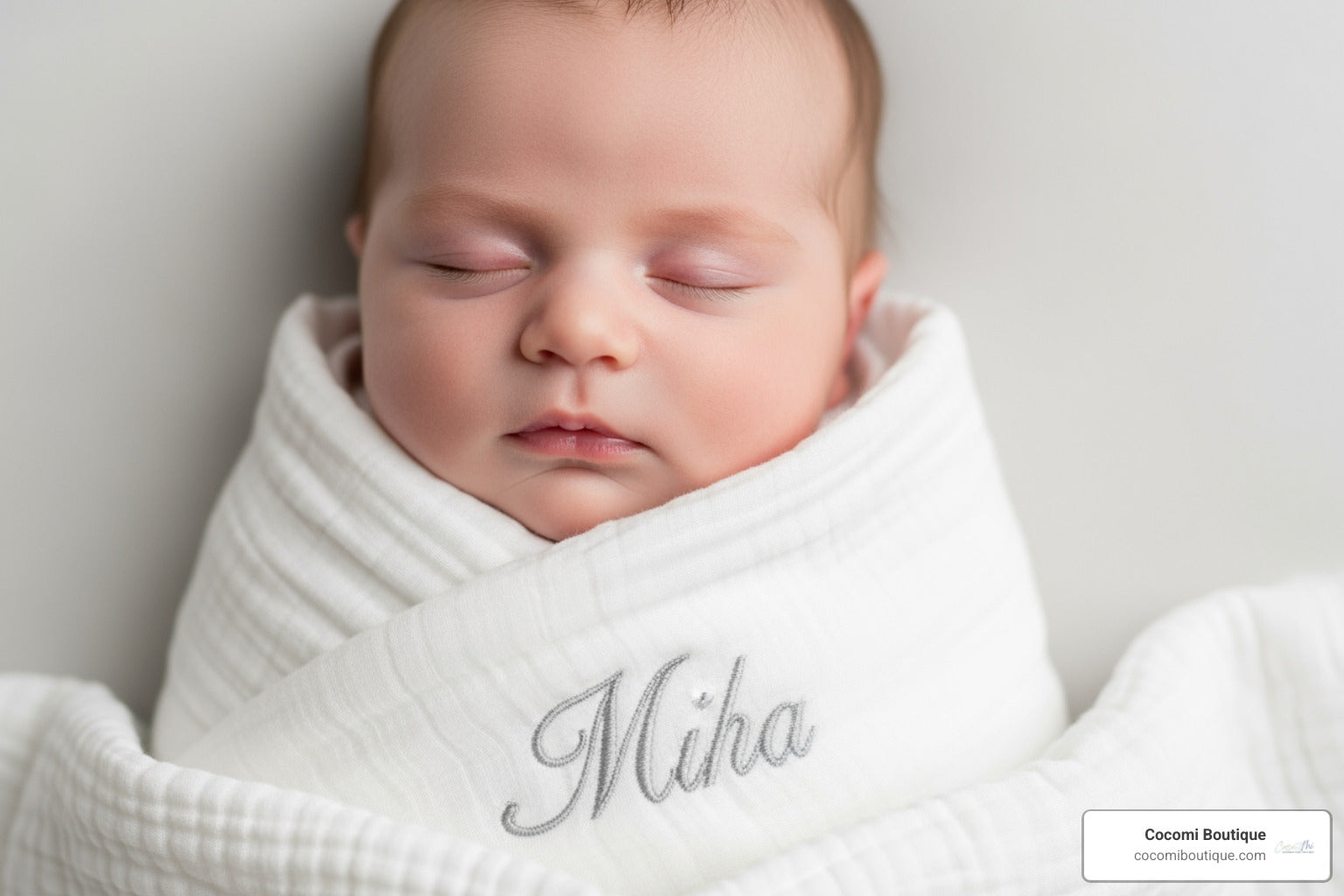 Your Baby's Name, Their Favorite Swaddle: A Guide to Custom Muslin Blankets