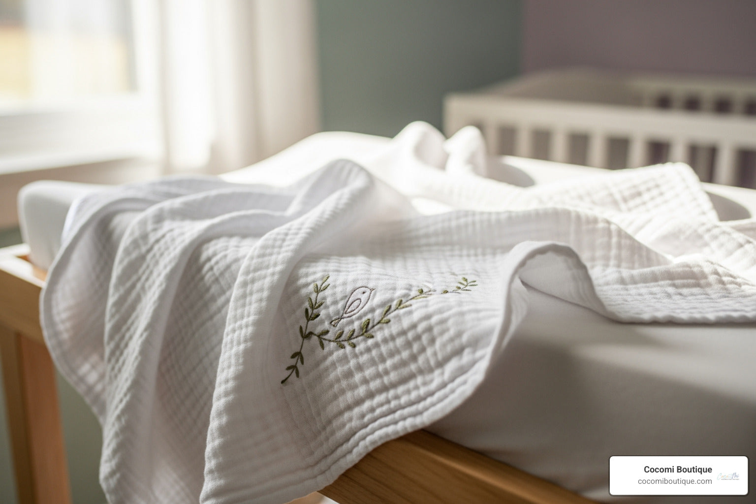 Make it Their Own: Shop Personalized Muslin Baby Blankets