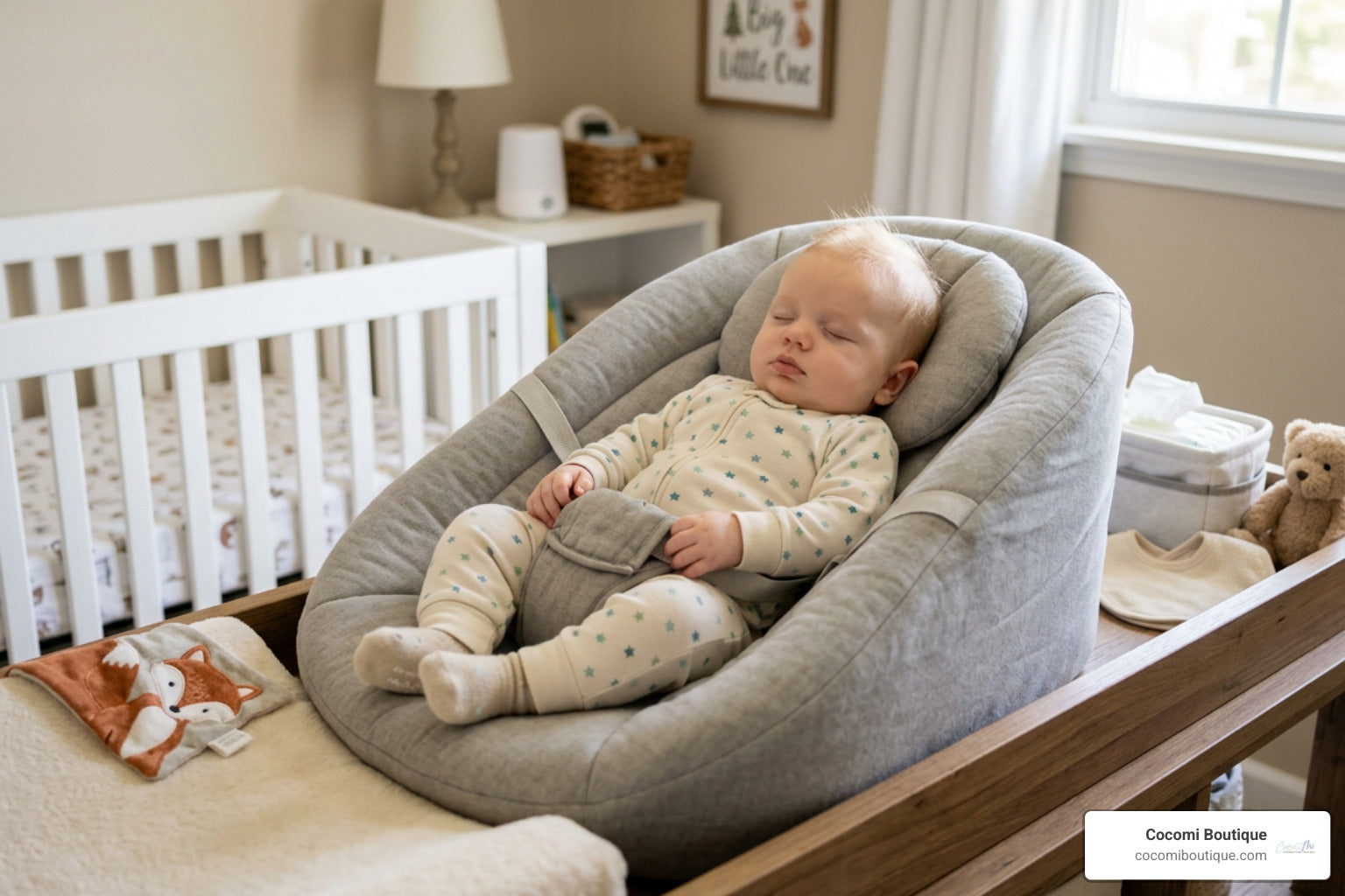 Keep the Milk Down with a Baby Massage Reflux Lounger