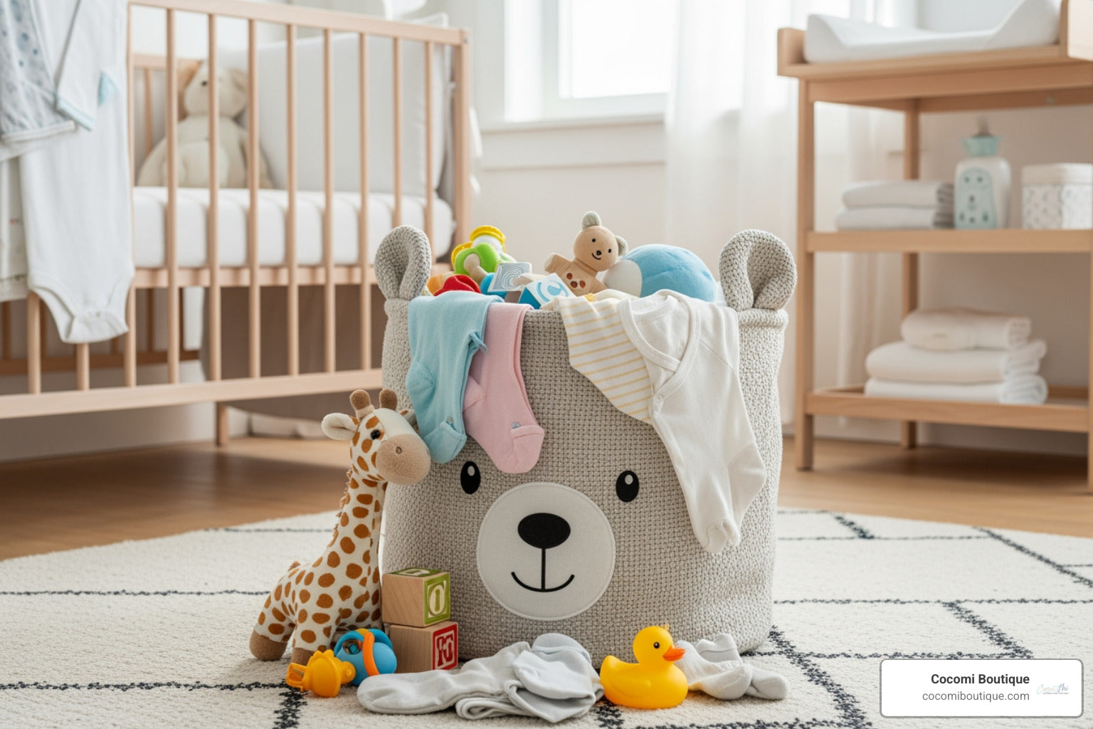 Find Your Perfect Bear Hamper: Storage Solutions for Every Nursery