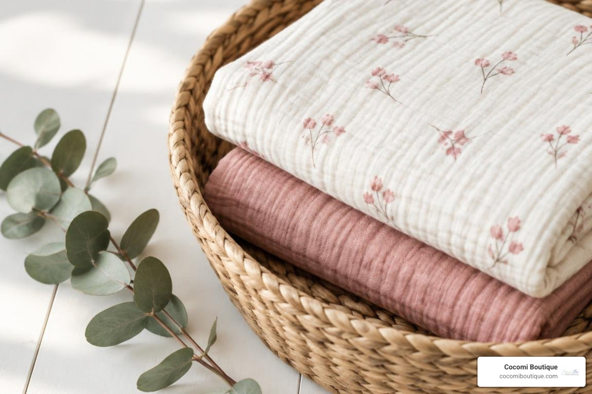 Baby Shower Swaddle Blankets: Sweet Muslin Picks for Expecting Parents