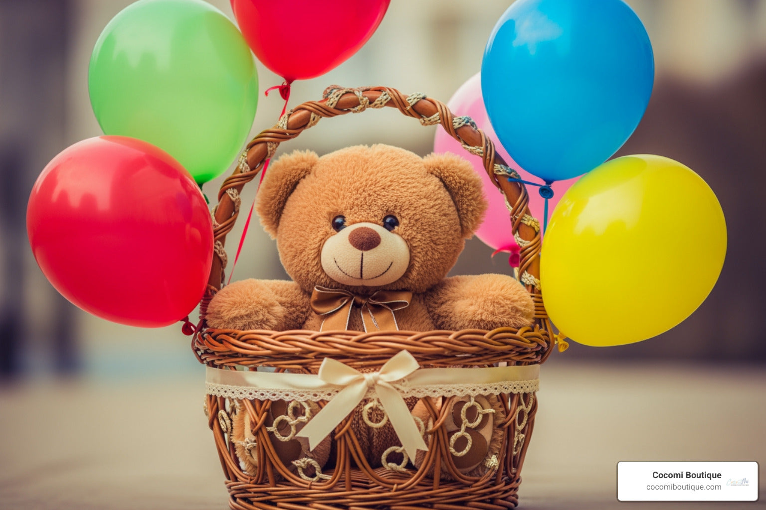 Basket of Joy: Making a Teddy Bear Balloon Display That Wows