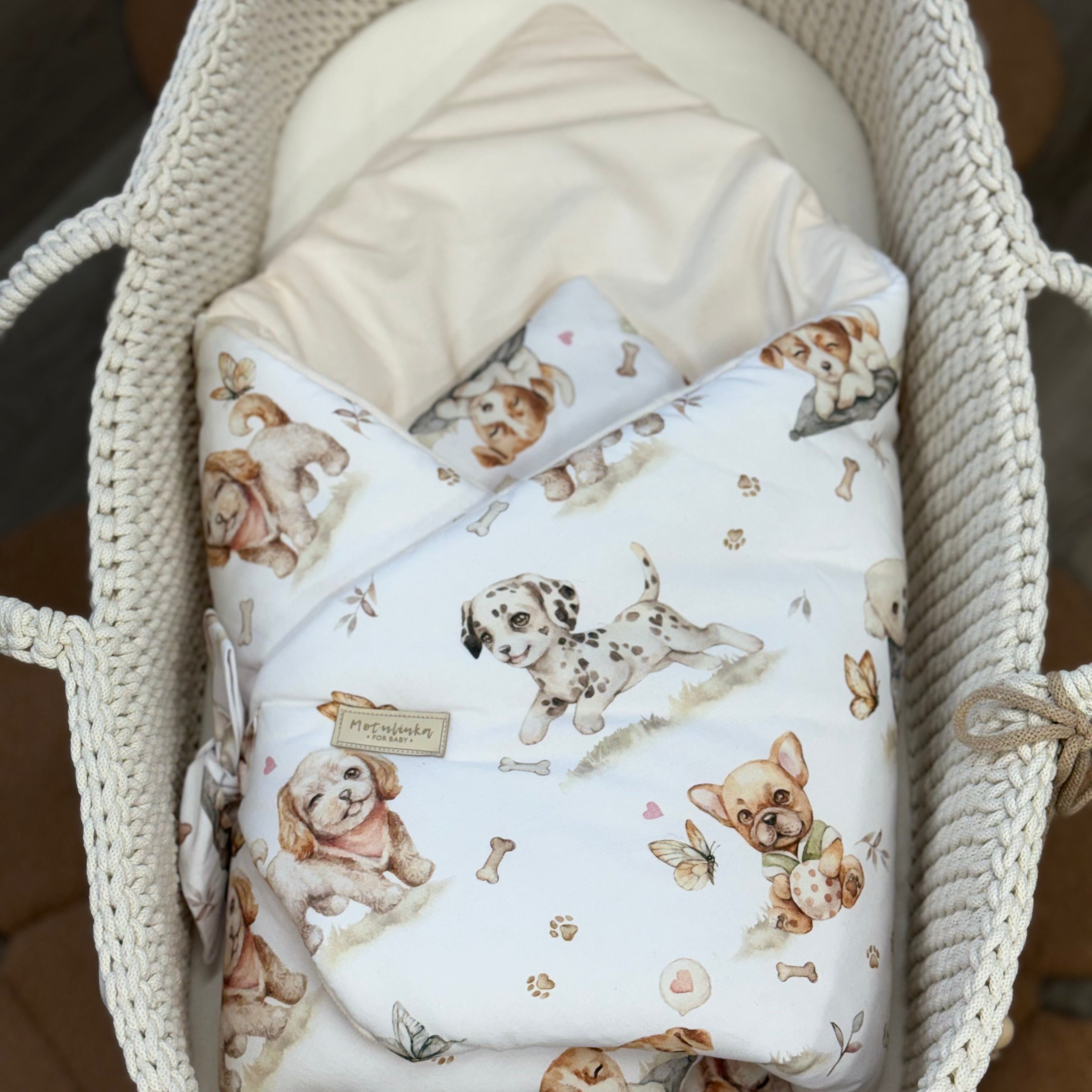 Wrap your baby in luxury with our Organic Cotton Swaddle Blanket. Made with 100% premium cotton, soft velvet lining & hypoallergenic fill.