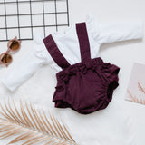 Burgundy Long Sleeve Onesie