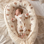 Give your baby a secure and comfy sleep with our Premium Baby Nest. Soft, portable, and safe—perfect for home, travel, or gifting.