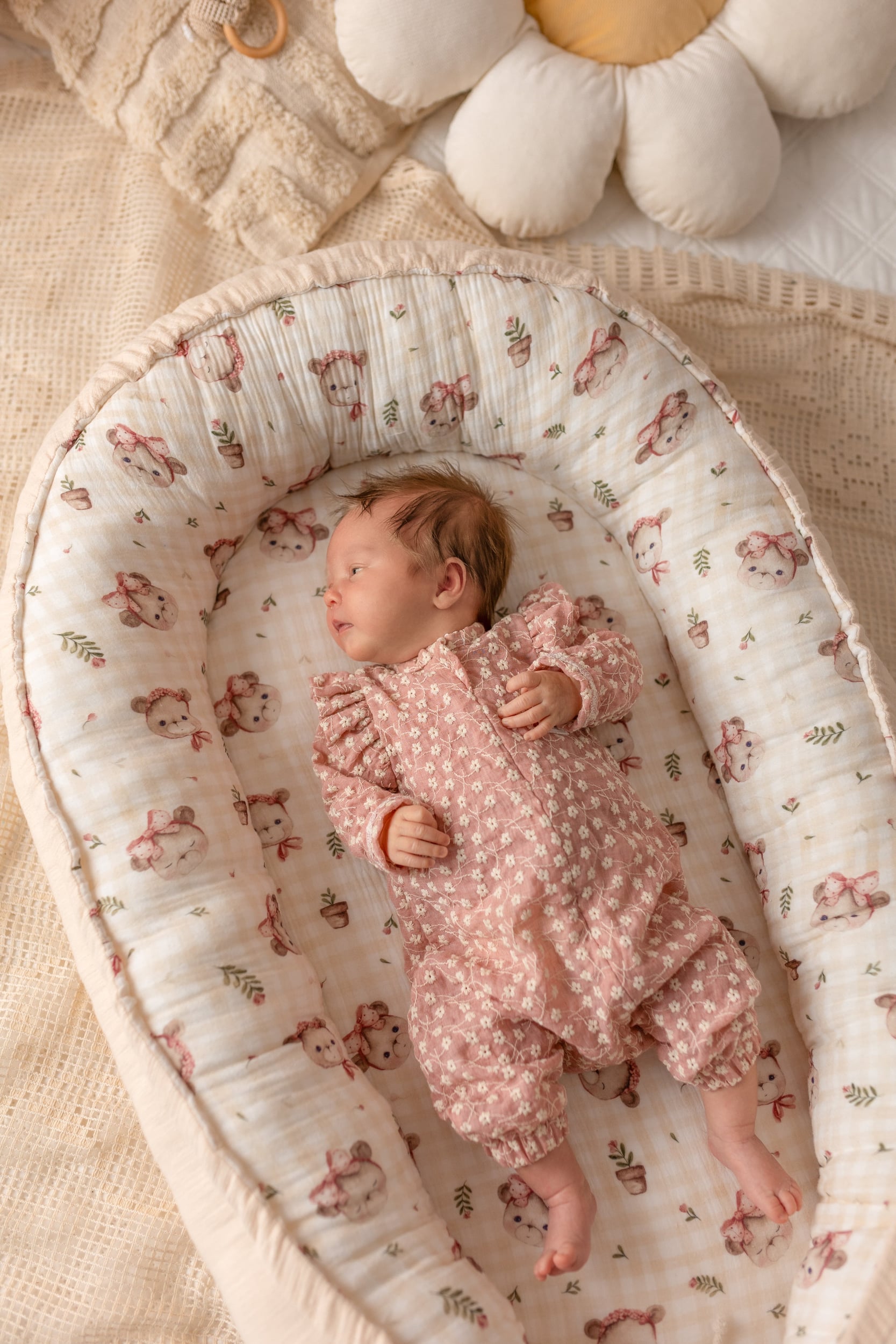 Premium Muslin Baby Nest