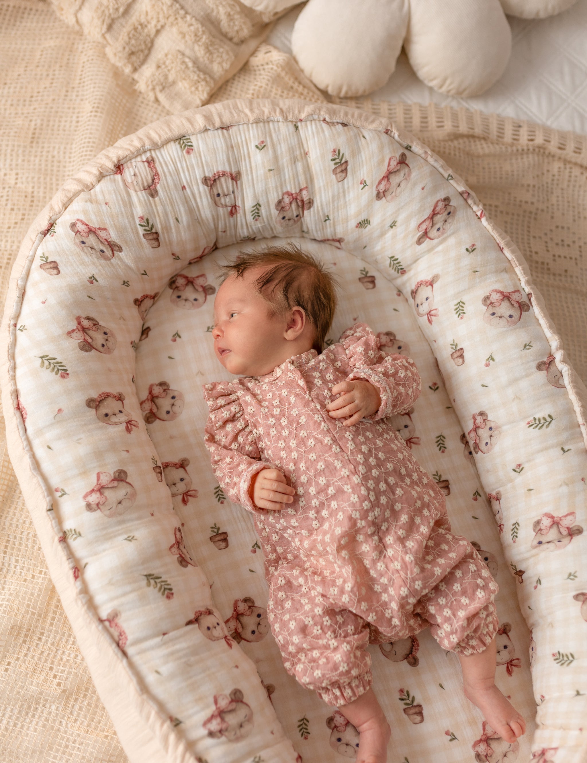 Premium Muslin Baby Nest