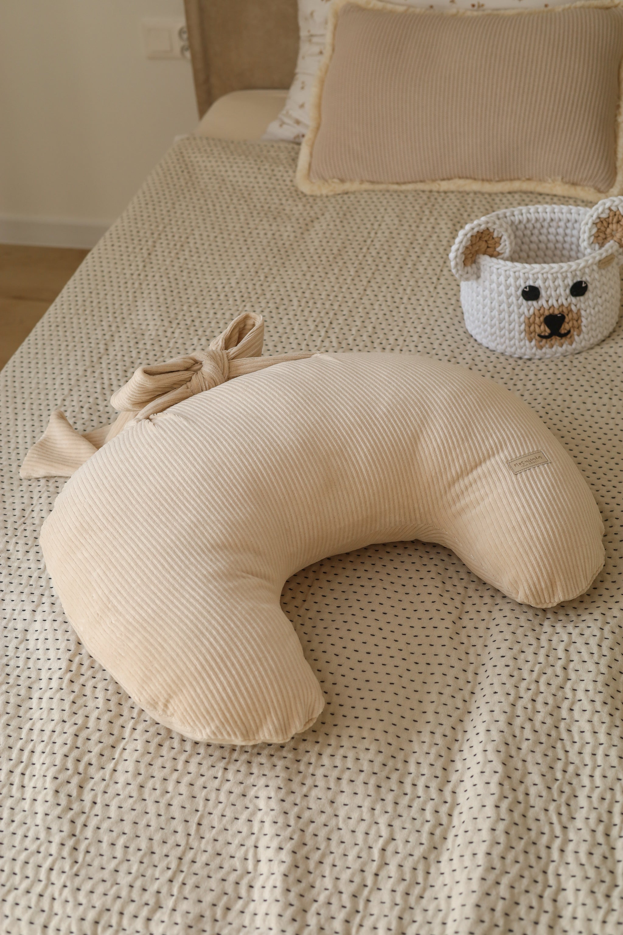 Experience effortless feeding with our Ultimate Comfort Nursing Pillow. Ergonomic design and plush fabric provide support for both baby and parent.