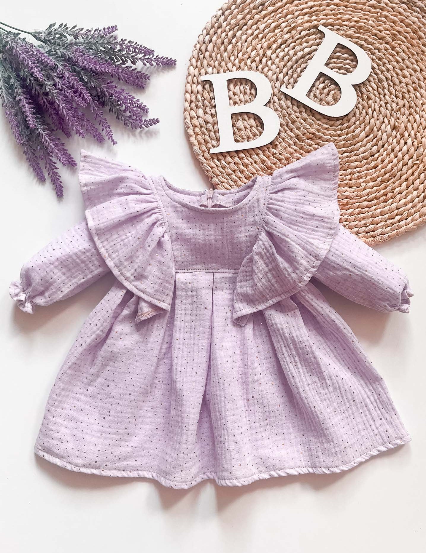 Lavender Dream Dress – Adorable Baby Dress 3-6M Lavender Dream Dress – Adorable Baby Dress 3-6M