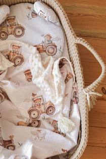 Large Blanket - Tractor Bears