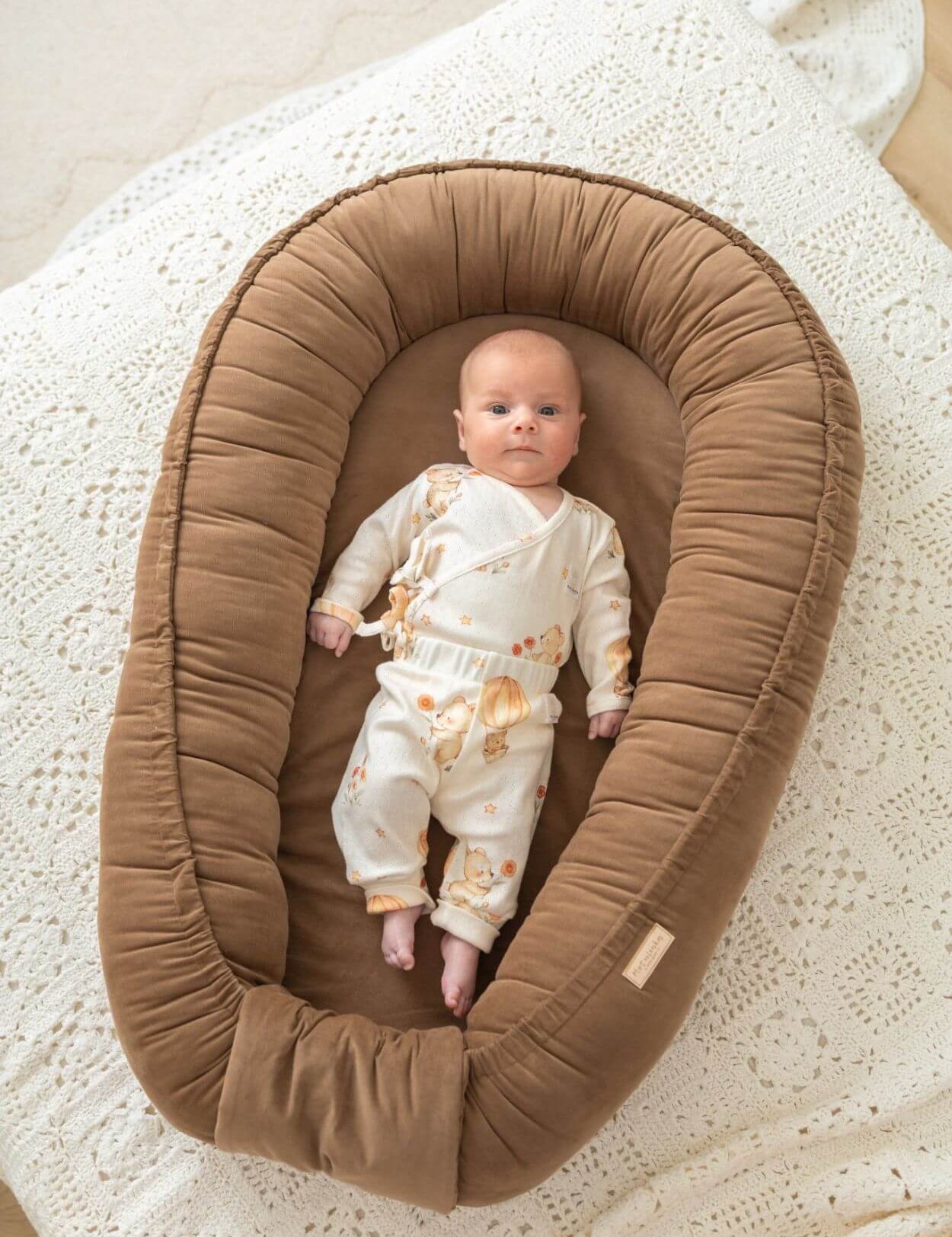Premium Corduroy Baby Nest
