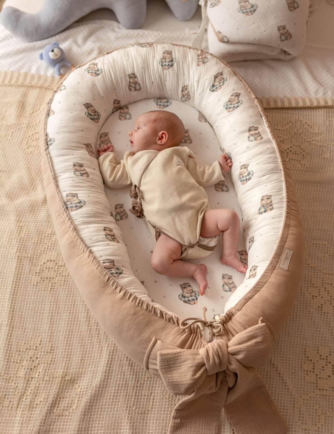 Premium Muslin Baby Nest