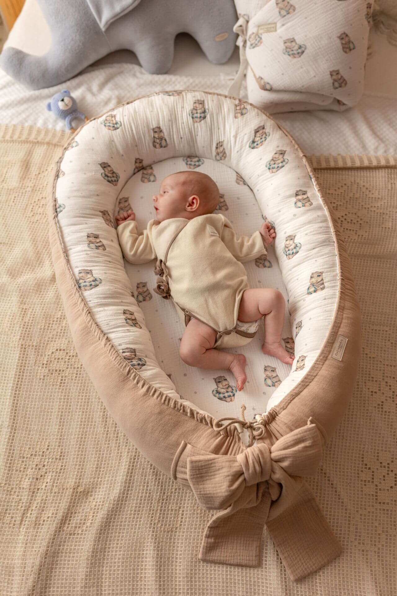 Premium Muslin Baby Nest
