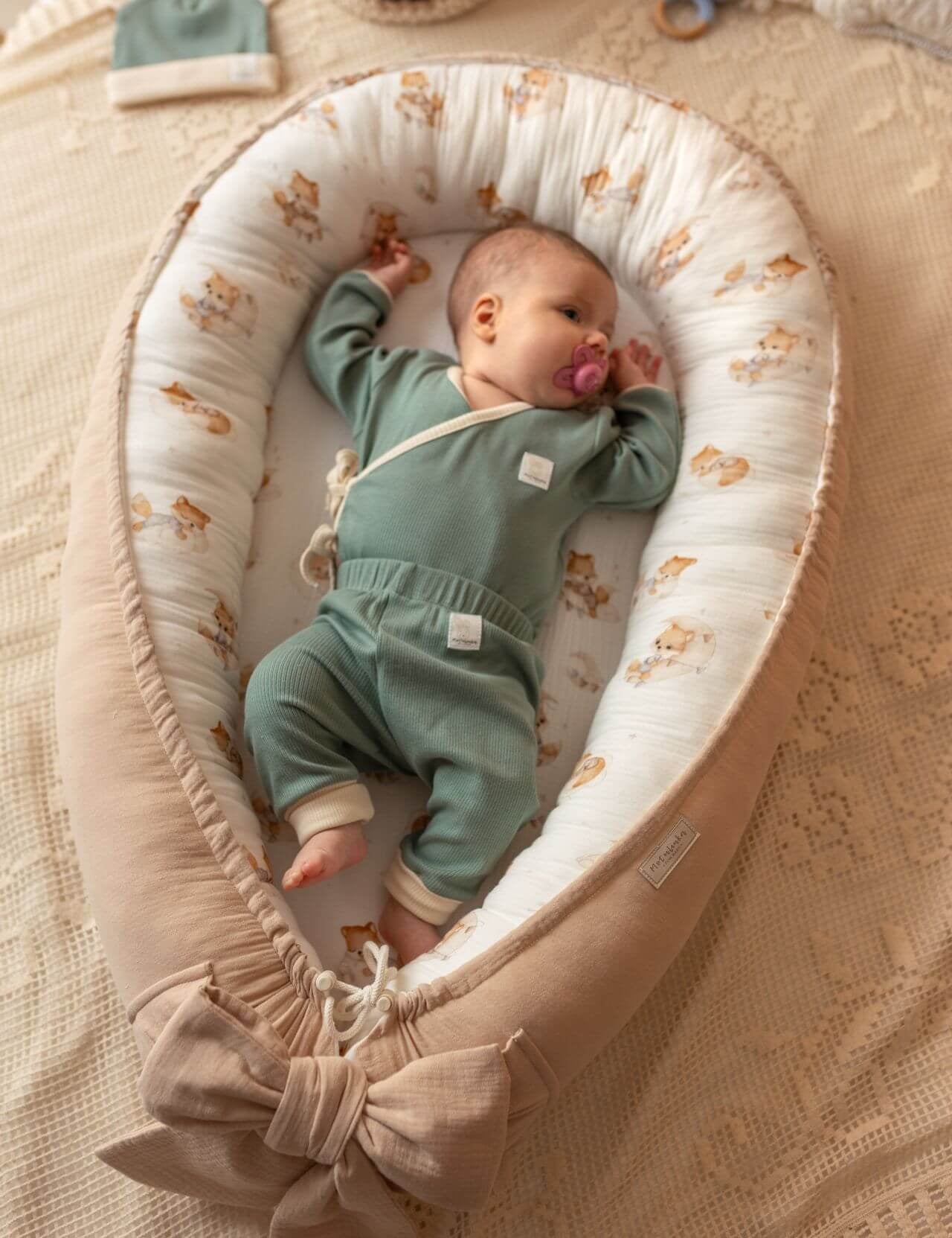 Premium Muslin Baby Nest