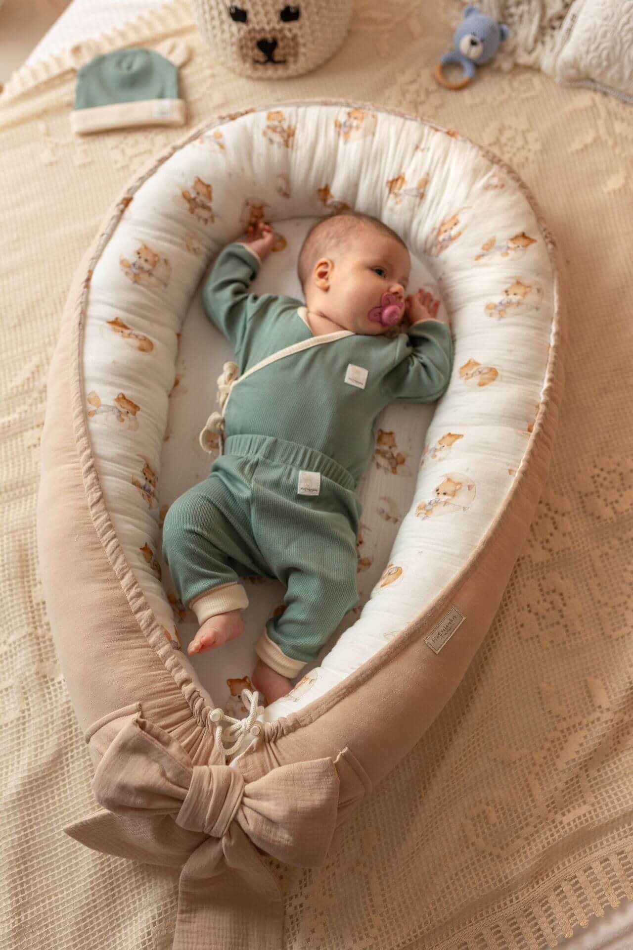 Premium Muslin Baby Nest