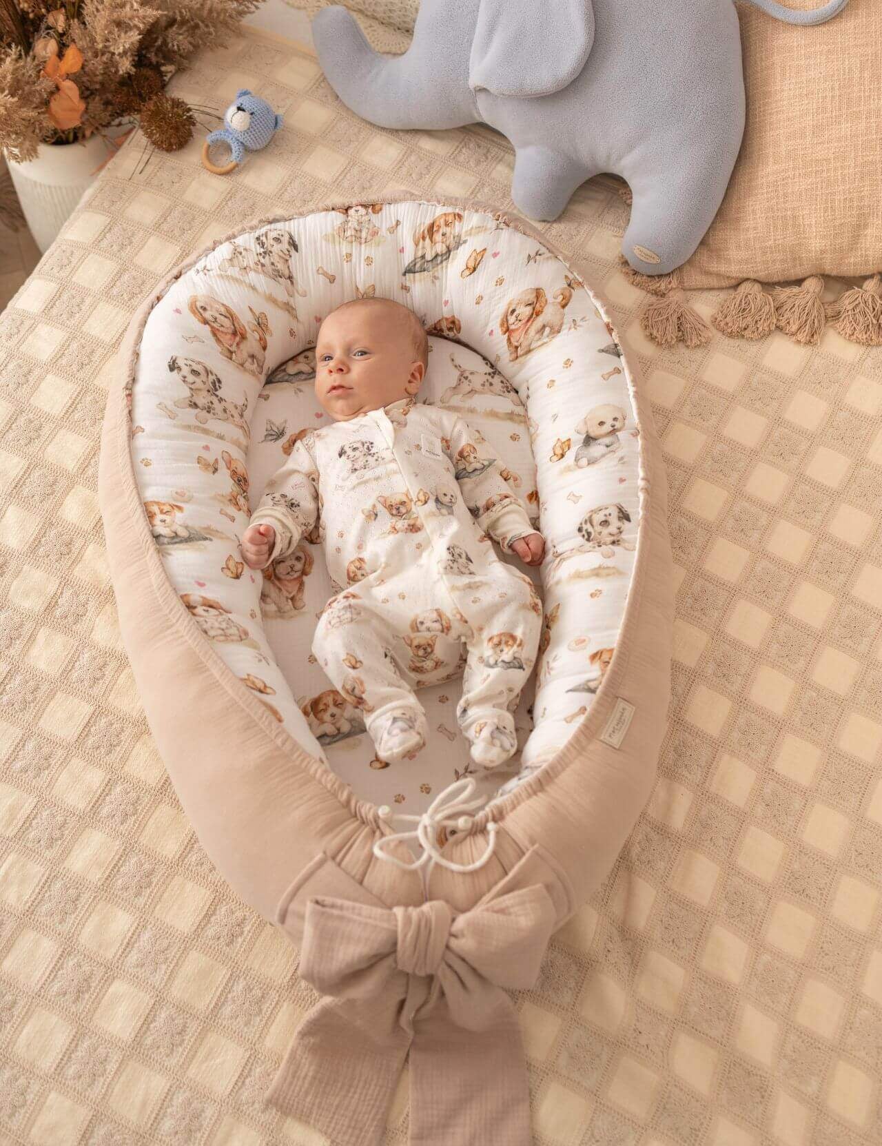 Premium Muslin Baby Nest