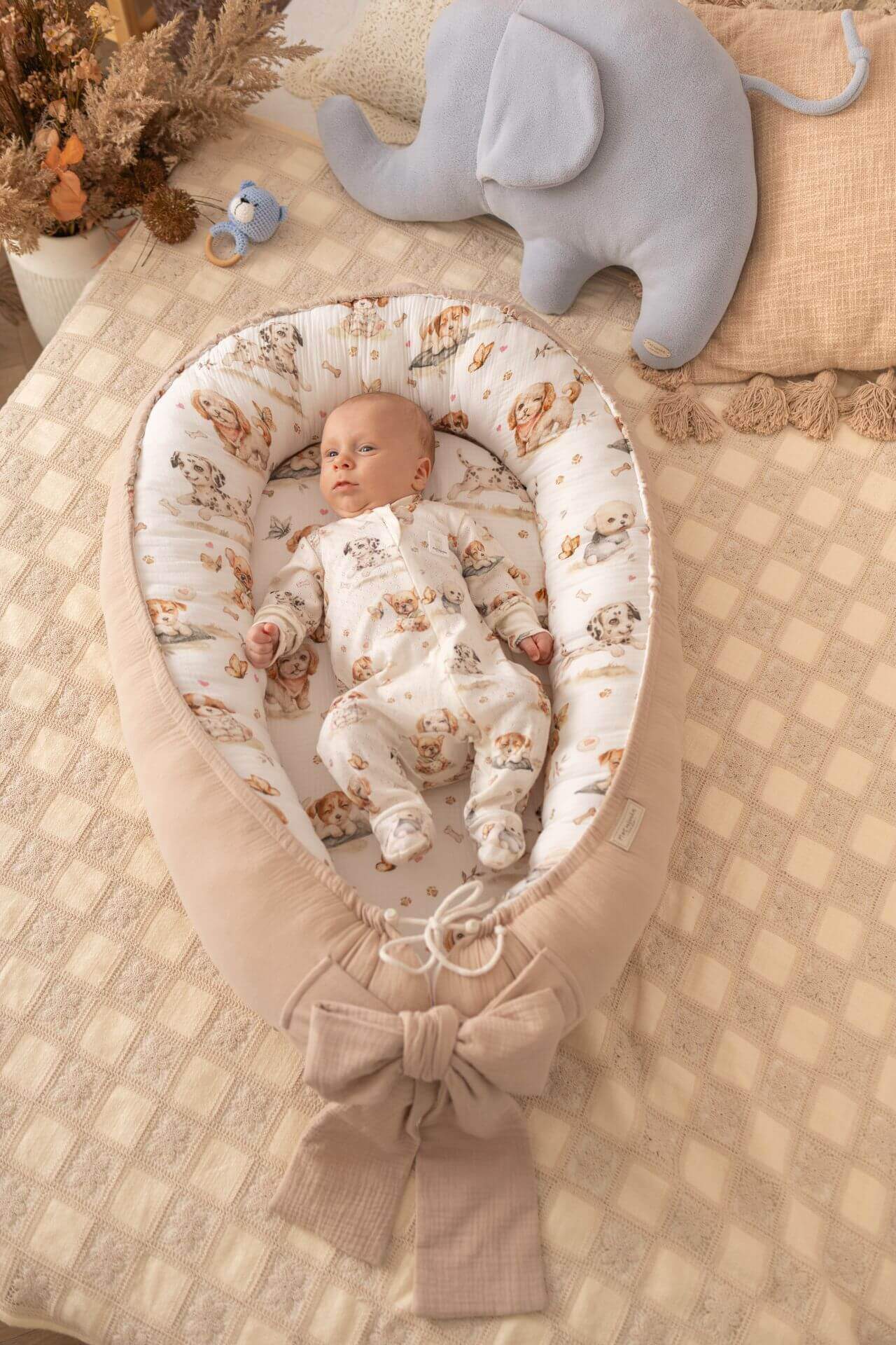 Premium Muslin Baby Nest