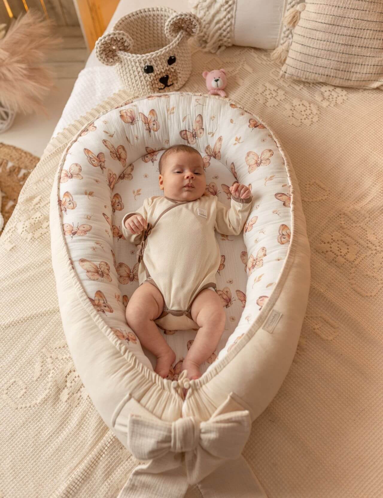 Premium Baby Nest | Cozy & Safe Sleep for Babies