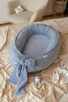 Wrap your little one in comfort with our Velvet Baby Nest. Soft, luxurious, and safe—perfect for home, travel, or gifting. Cozy & Safe Baby Sleeper.