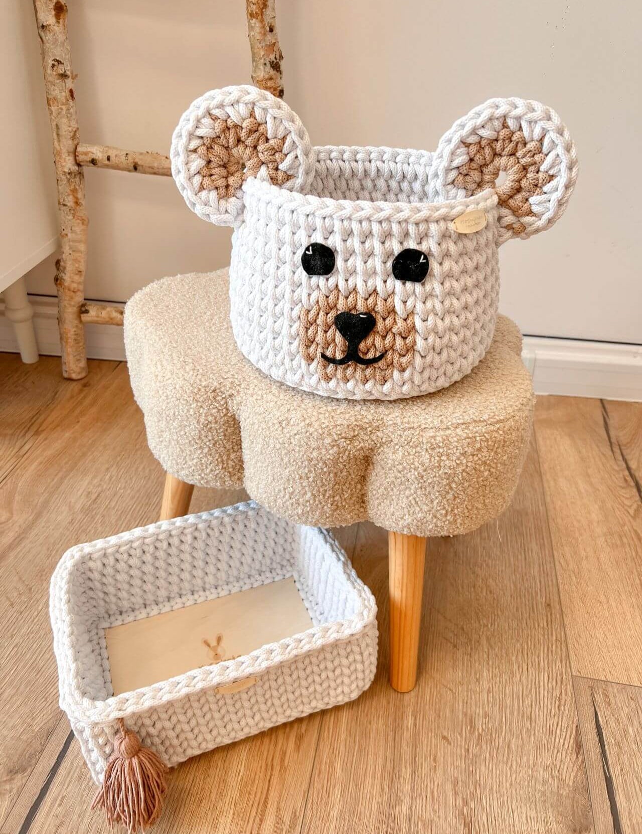 Teddy Bear Basket Sets