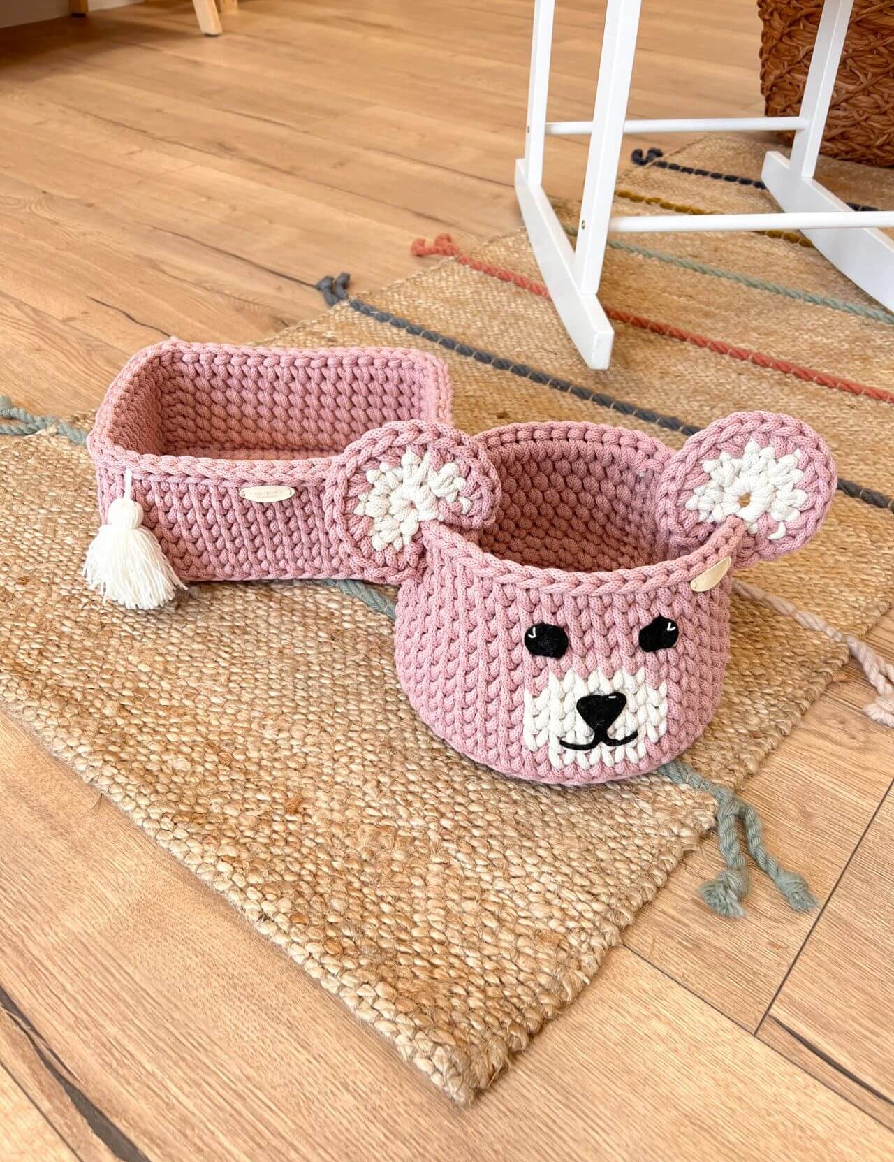 Teddy Bear Basket Sets