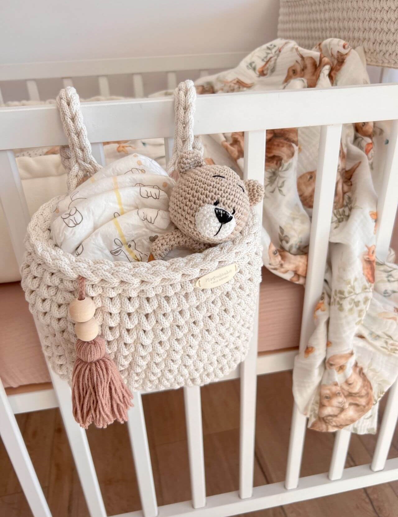 Hanging Woven Baby Organizers