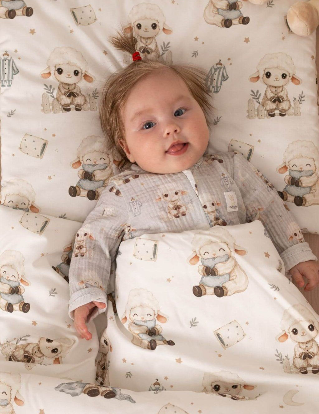 Discover our Large Bedding collection, crafted for comfort and safety, ensuring a peaceful night's sleep for your baby.