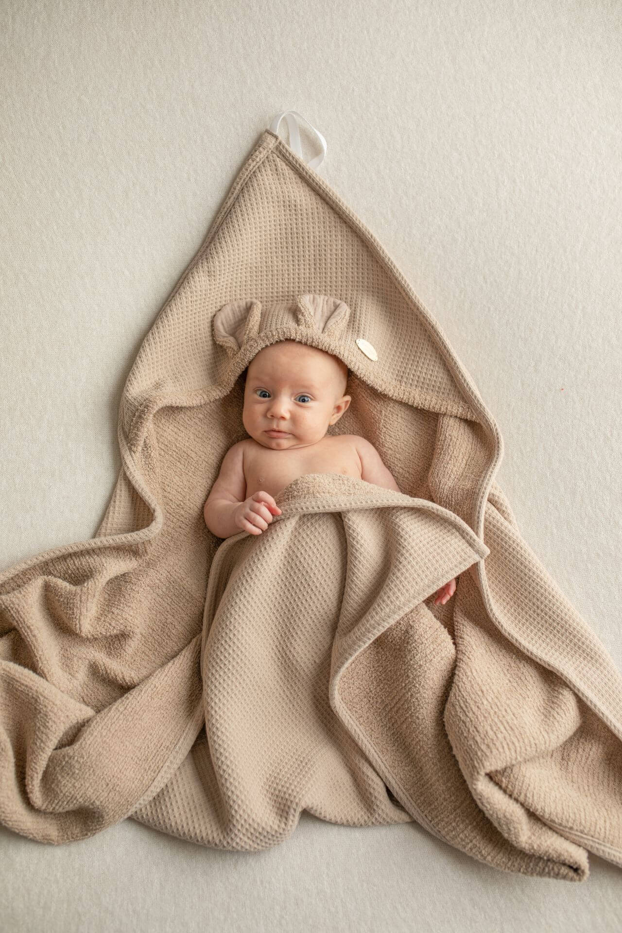 Keep your little one cozy with our Baby Terry Towel. Ultra-soft, highly absorbent, and gentle on delicate skin – perfect for bath time and everyday use.
