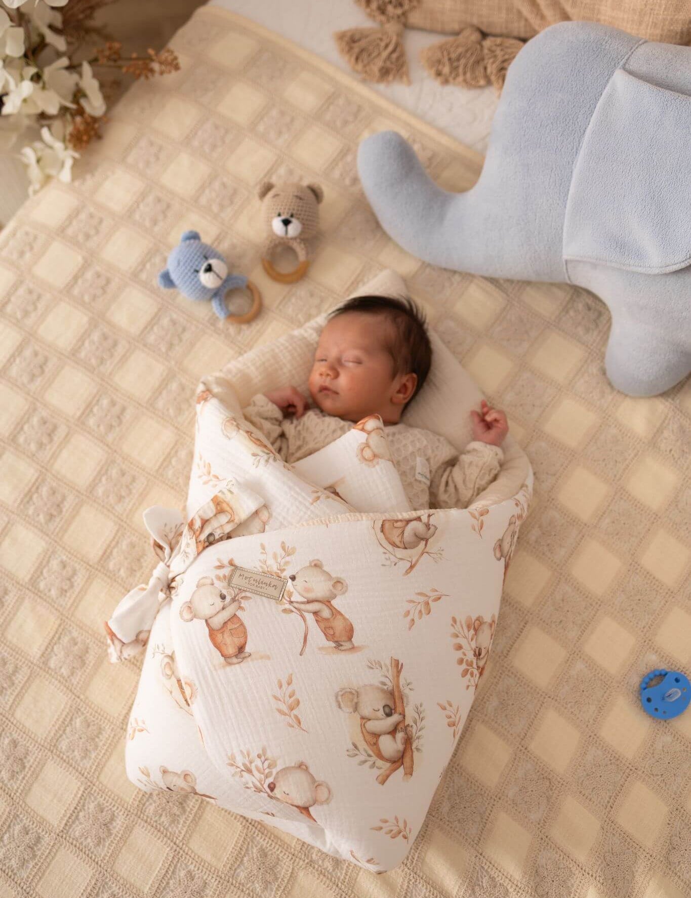 Premium Muslin Baby Swaddle Wrap