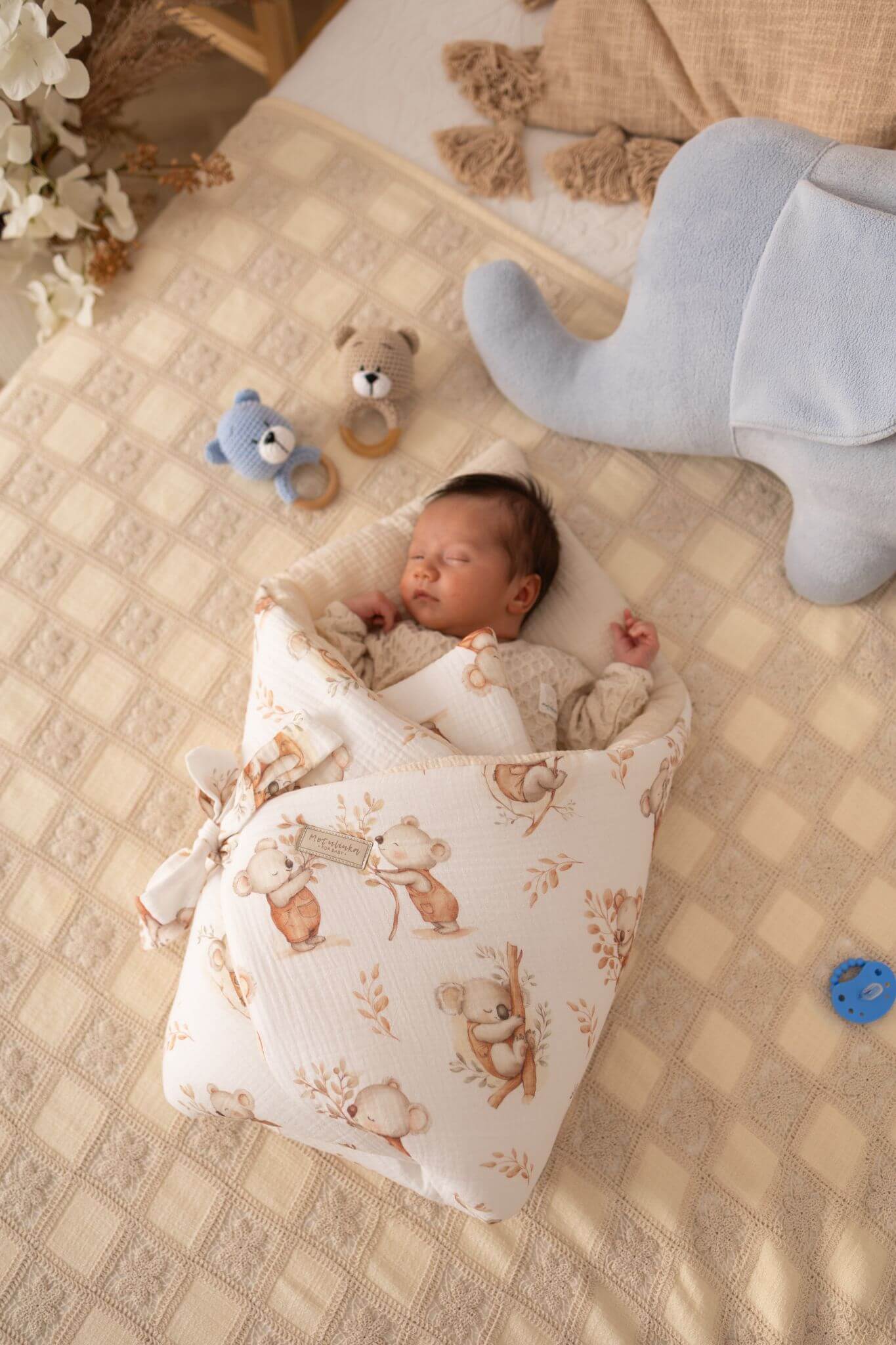 Premium Muslin Baby Swaddle Wrap