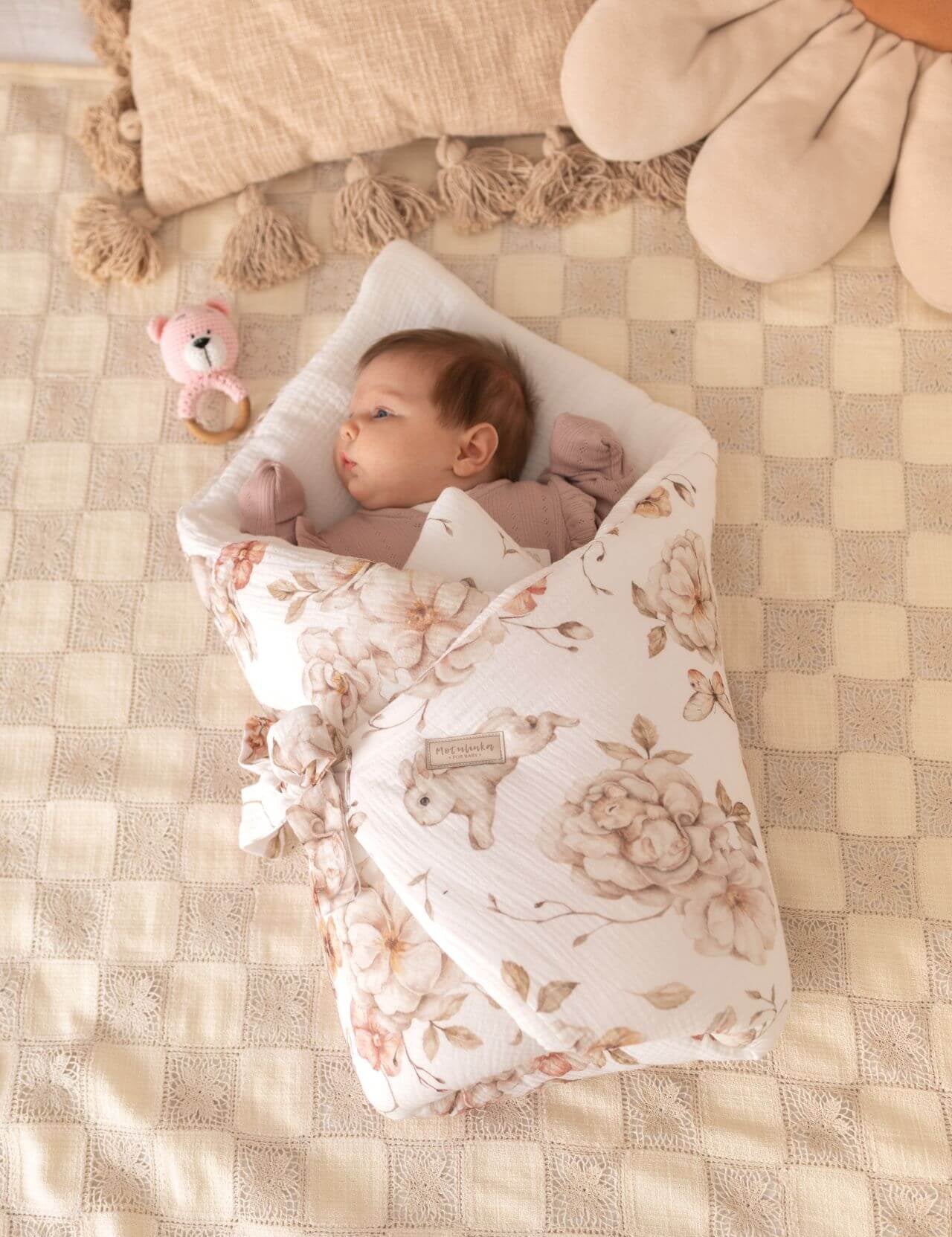 Premium Muslin Baby Swaddle Wrap