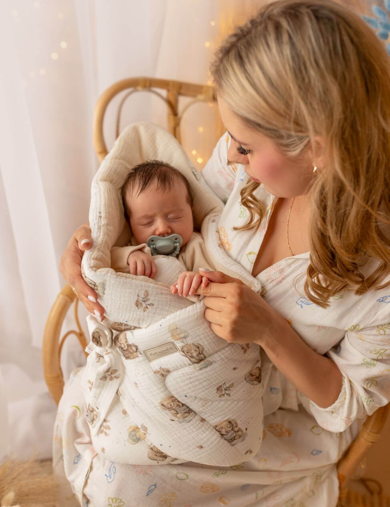 Premium Muslin Baby Swaddle Wrap