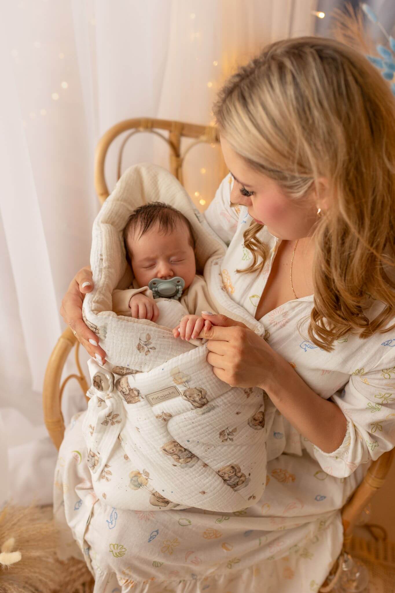 Premium Muslin Baby Swaddle Wrap